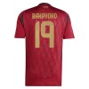 Camiseta de fútbol Bélgica Bakayoko 19 Primera Equipación Euro 2024 - Hombre